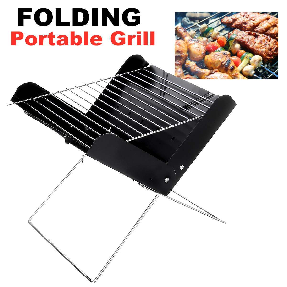 Stainless Steel Portable Barbecue Grill