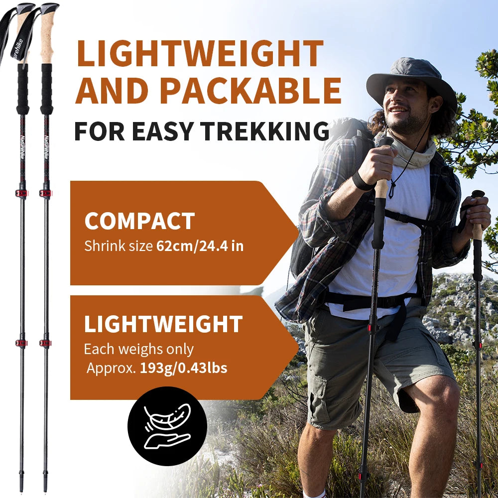 Carbon Fiber Trekking Poles