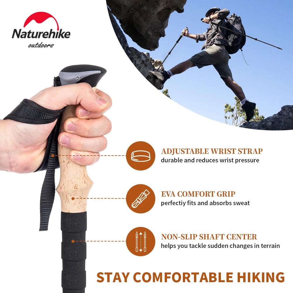 Carbon Fiber Trekking Poles